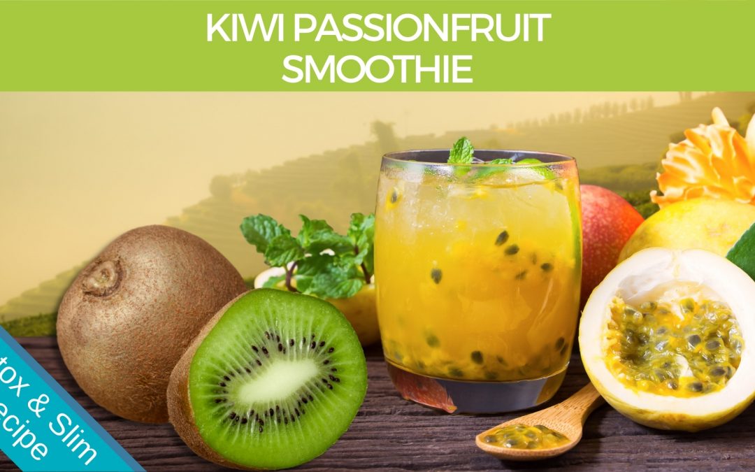 Kiwifruit & Passion Fruit Smoothie Brett Elliott