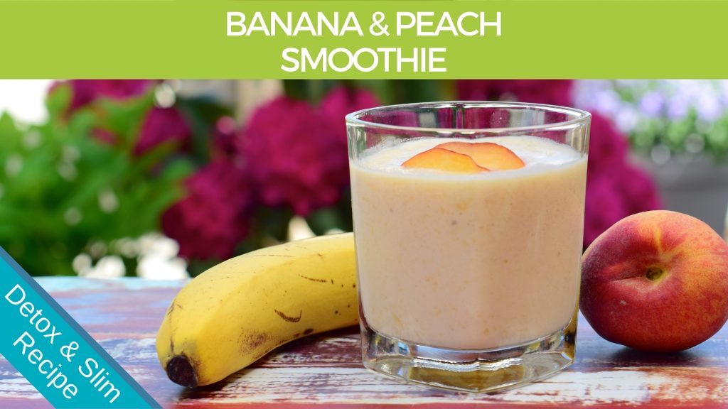 Banana and Peach Smoothie