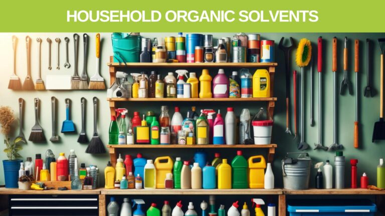 HouseHold Organic Solvents Liver Toxins