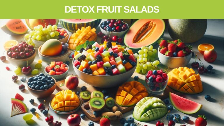 Detox fruit salads