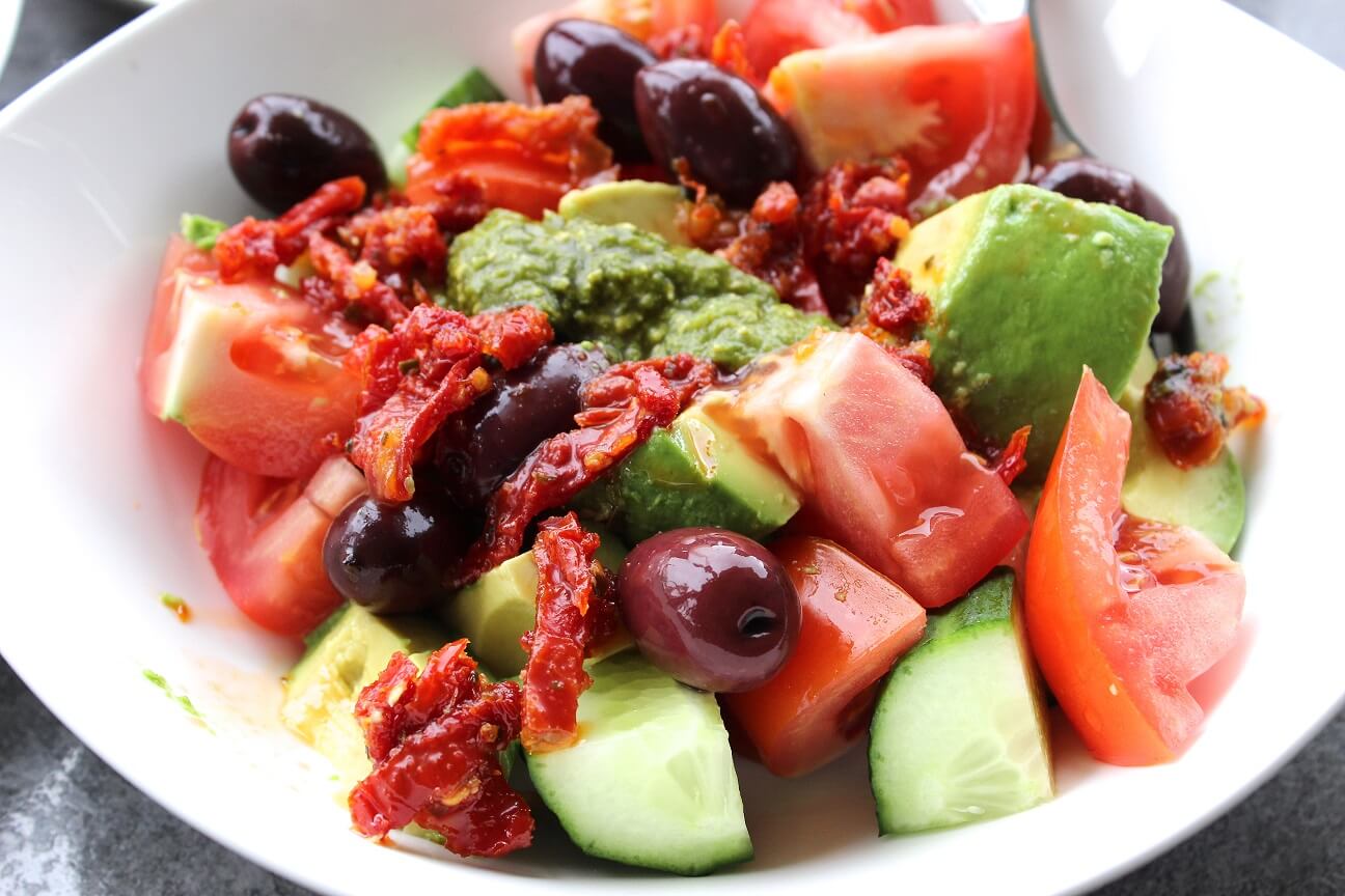 Mediterranean Salad Fresh Mediterranean Salad
