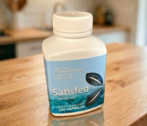 Brett Elliott Satisfed Herbal Craving Cutter and Blood Sugar Regulator 120 Capsules (1)