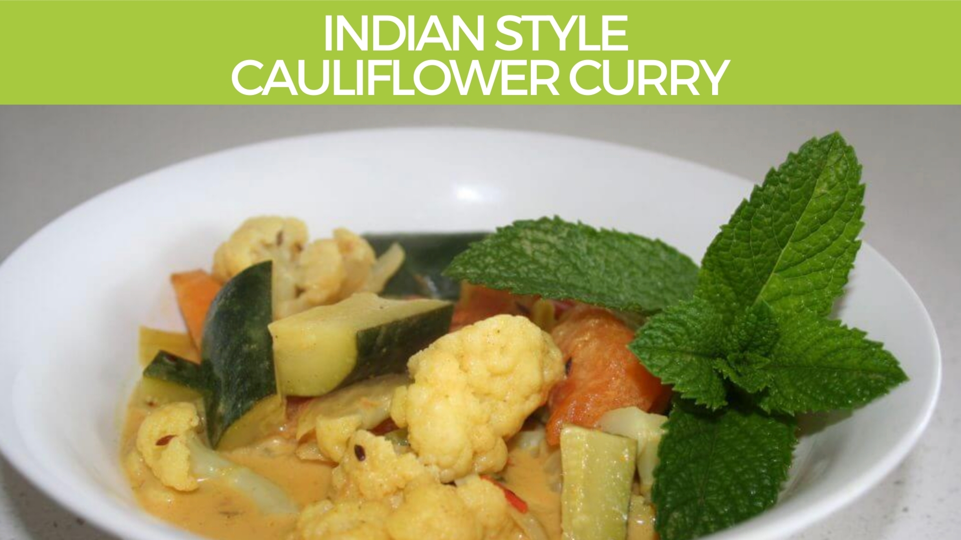 Indian Style Cauliflower Curry