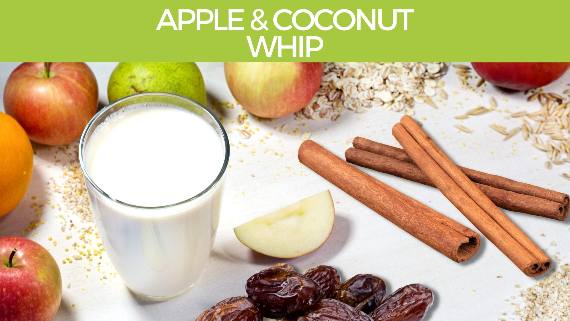 Apple and Coconut Whip