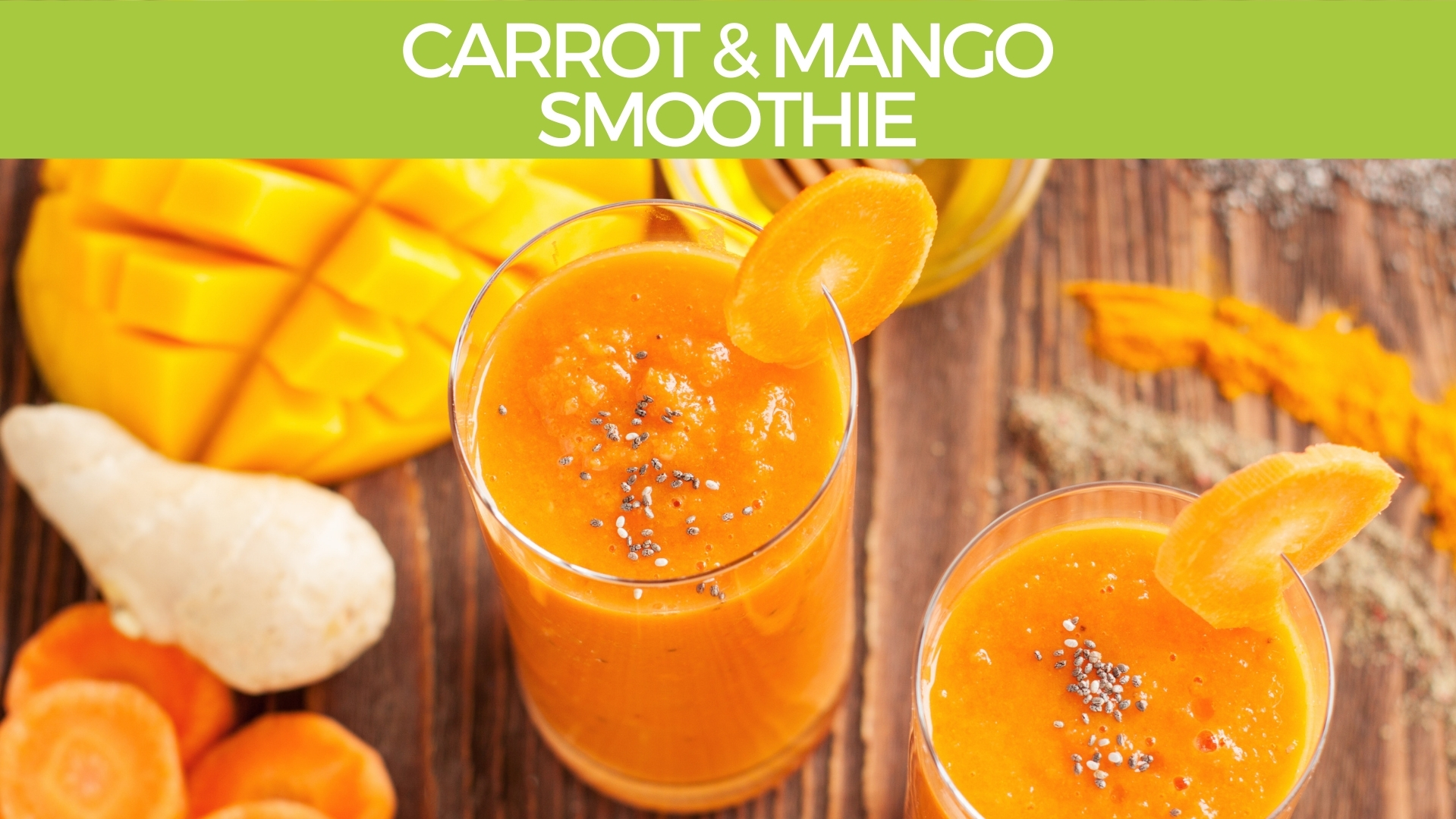 Carrot & Mango Smoothie - Brett Elliott