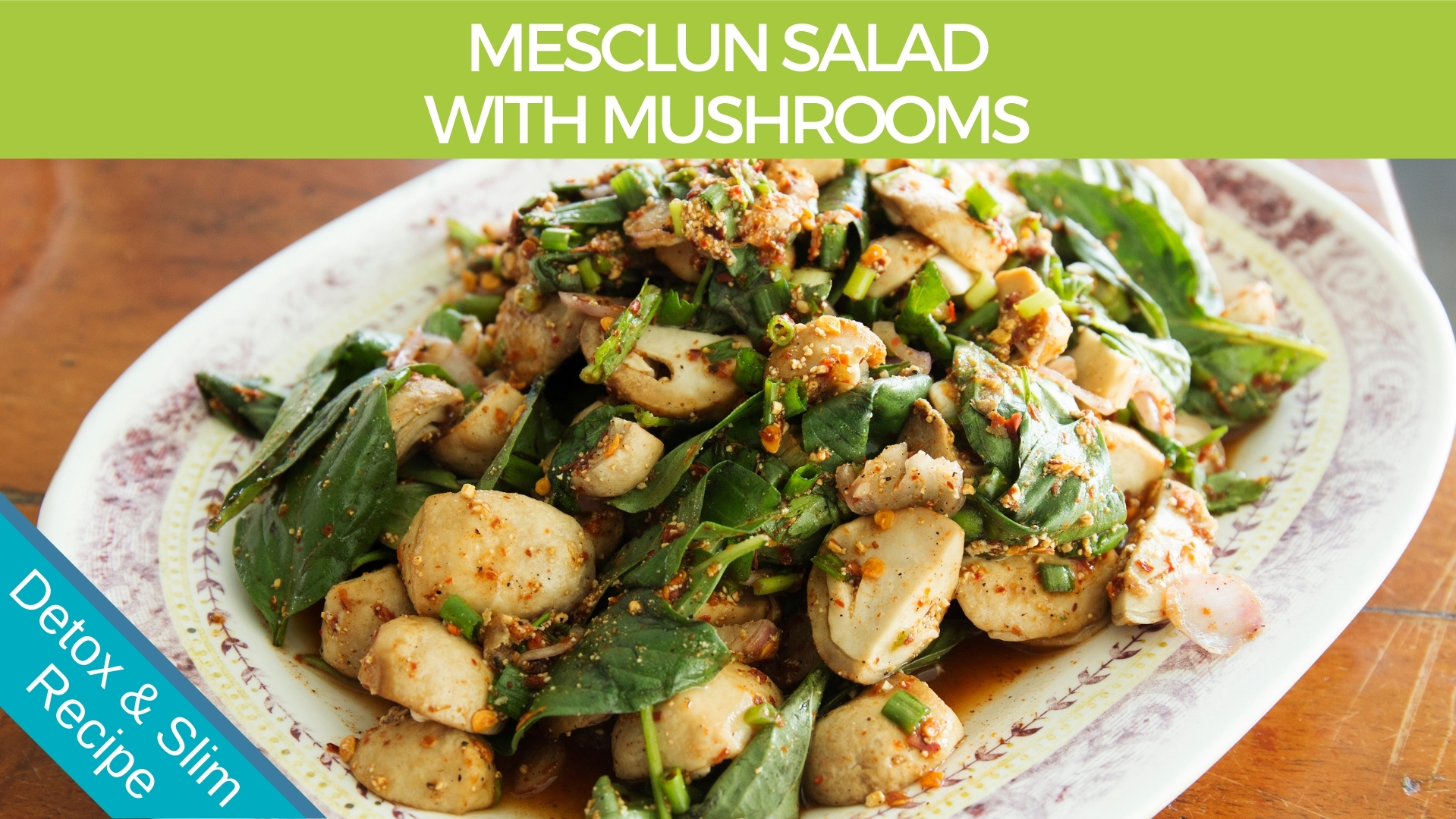 Mesclun Salad Mushrooms