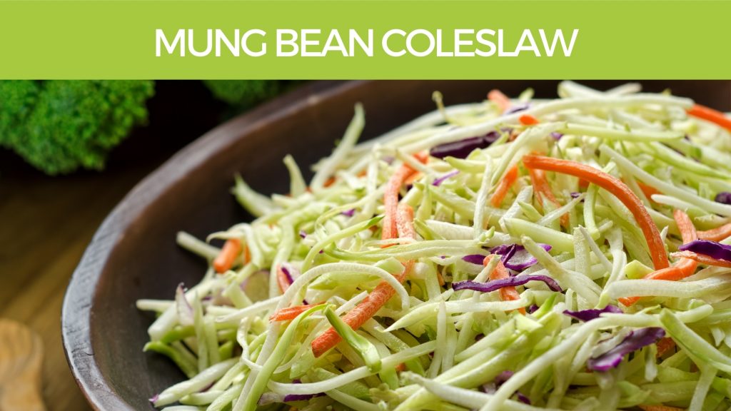Mung Bean Coleslaw