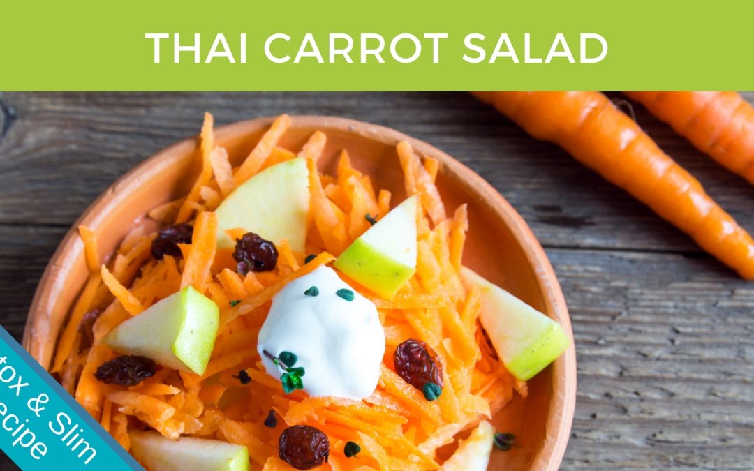 Thai Spicy Carrot & Apple Salad
