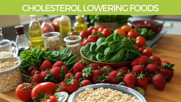 Cholesterol lowering foods