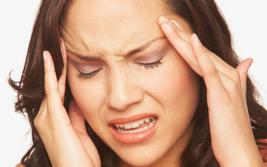 Woman Having Headache