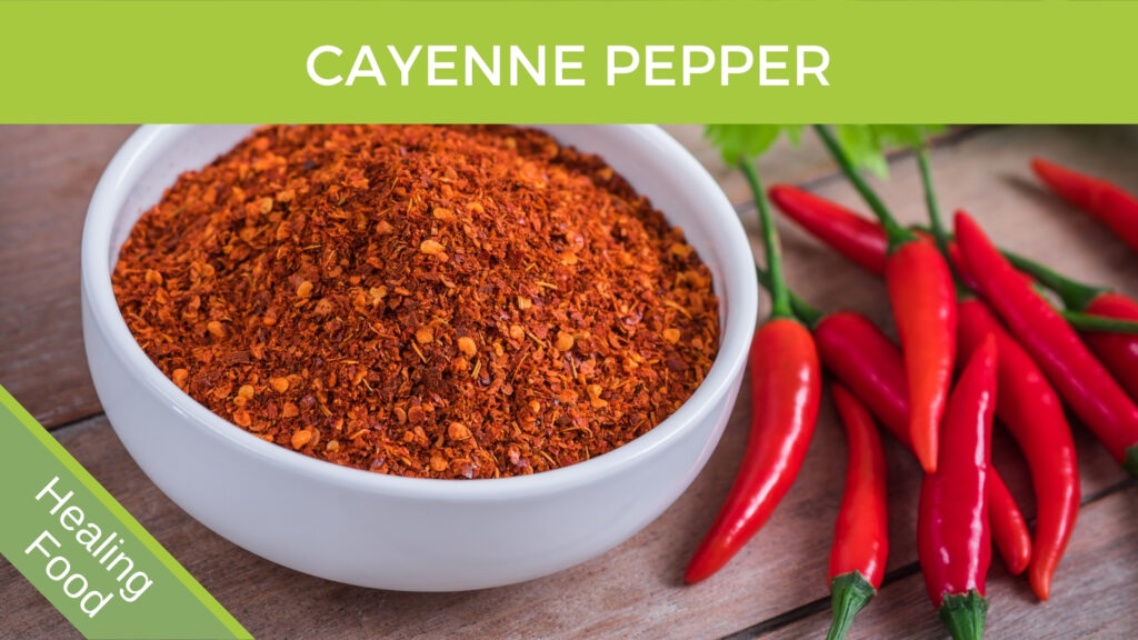 Cayenne Pepper Powder in a Bowl