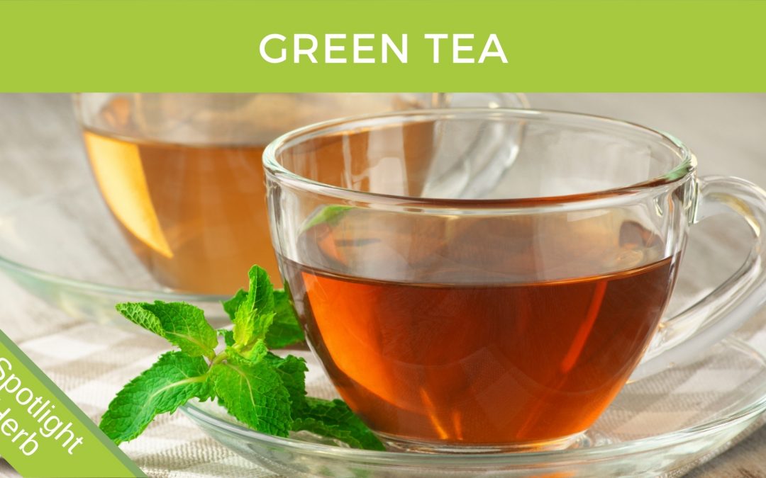 Green Tea and Teapot