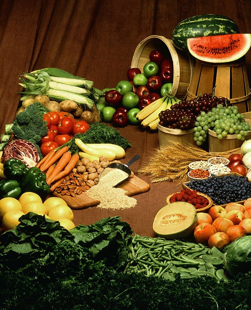assorted fruits and vegetables