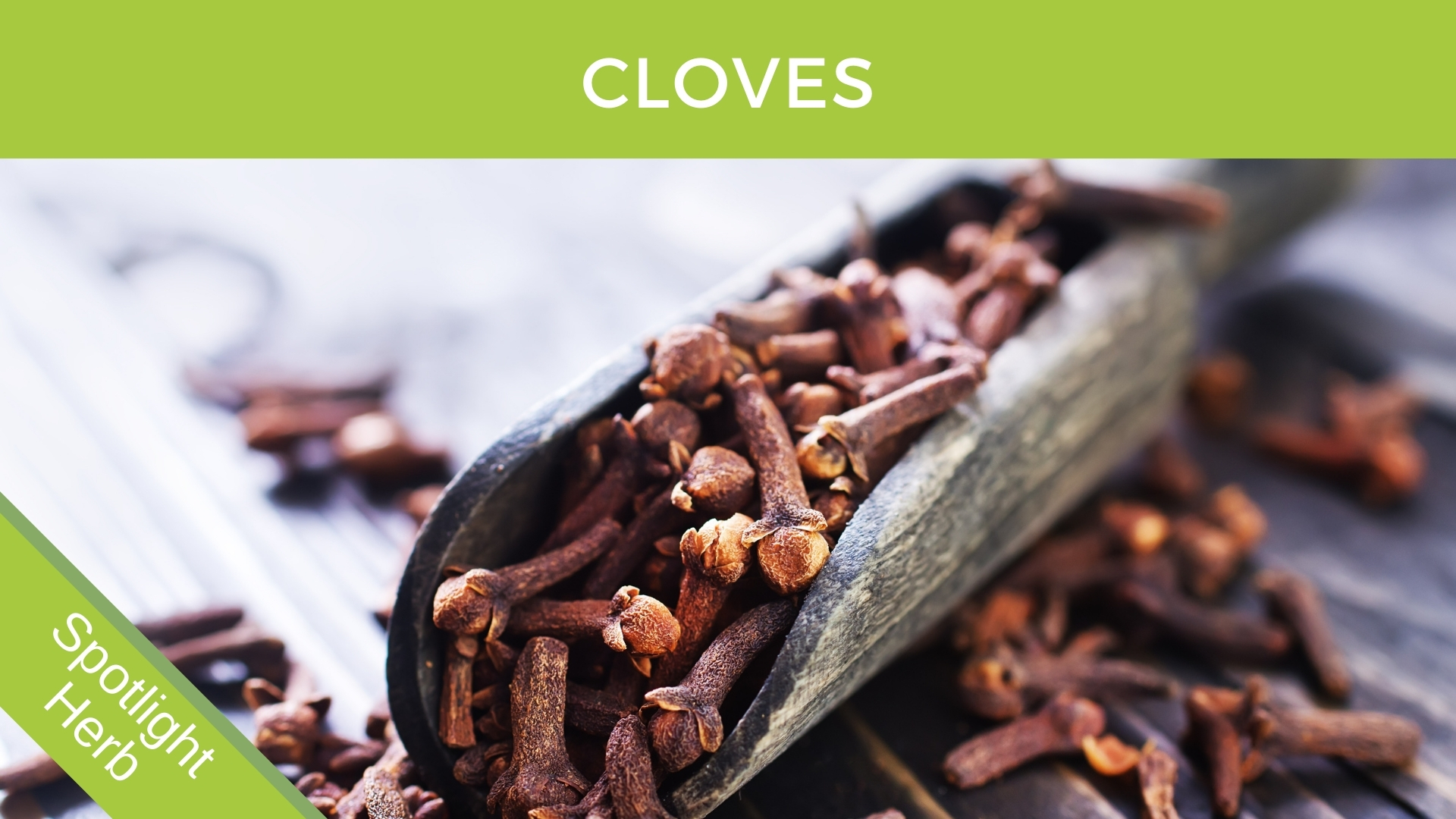 Cloves (Syzygium Aromaticum) Herbal Monograph Brett Elliott