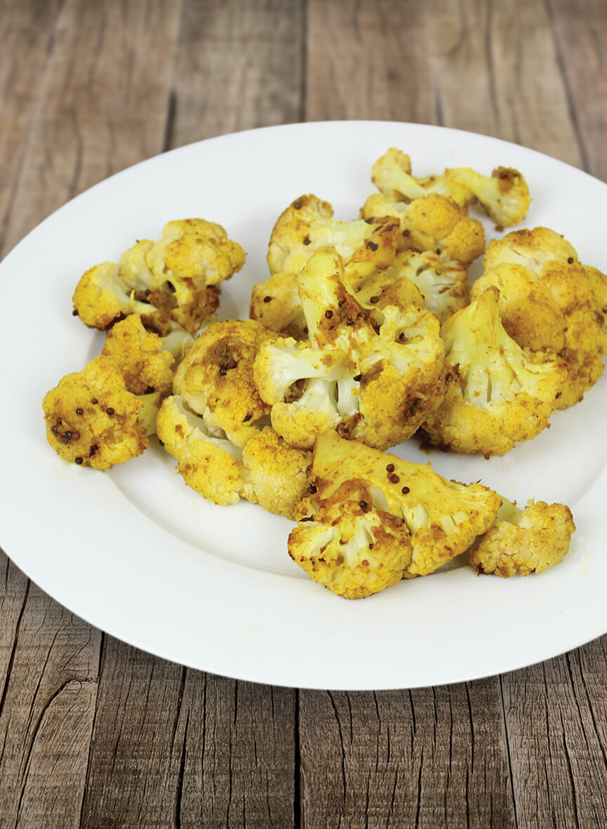 Curried Cauliflower 