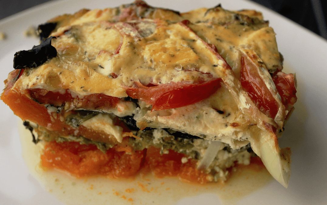 Eggplant, Leek & Zucchini Bake Brett Elliott