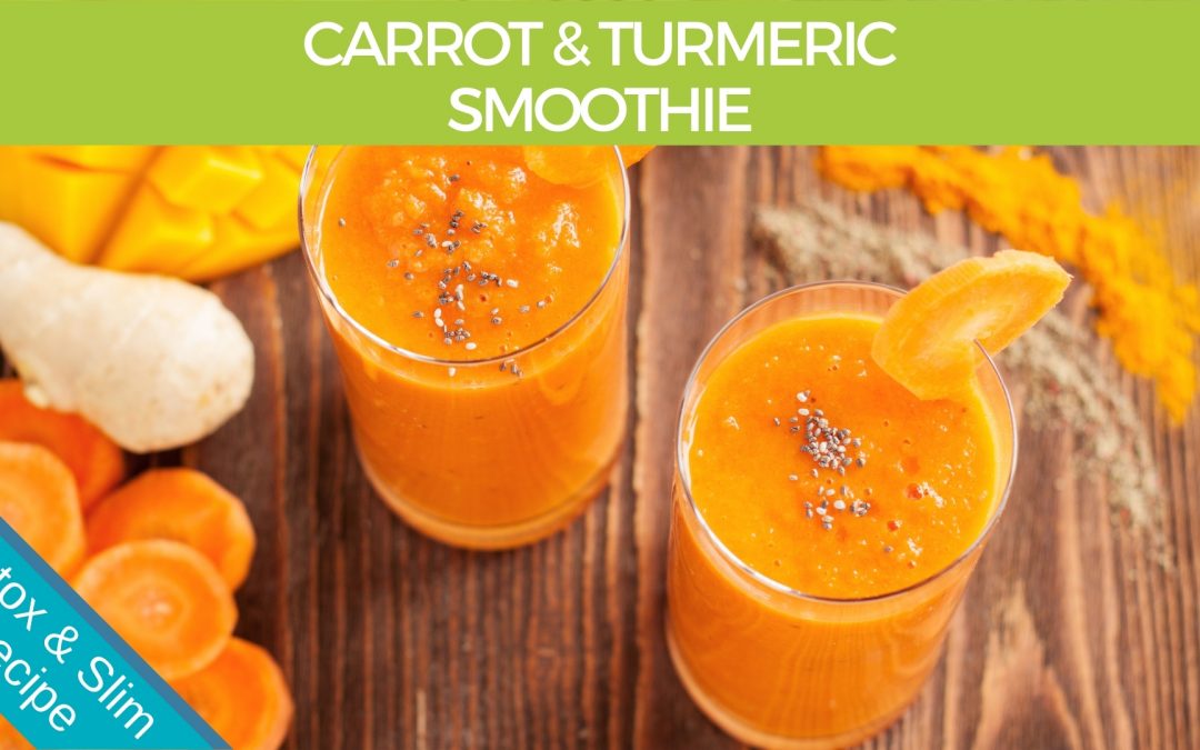 Carrot, Ginger & Turmeric Smoothie