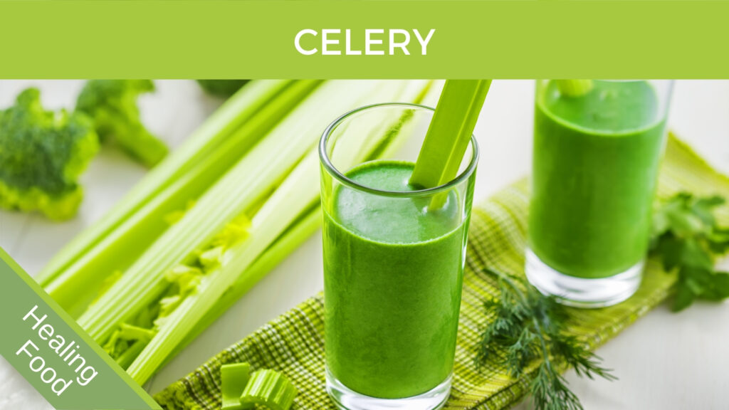Celery Smoothie In A Glass