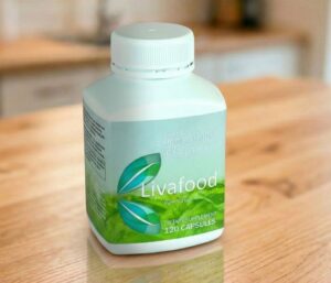 LivaFood Herbal Liver Cleansing Tonic 120 capsules Bottle