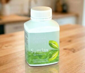 Symlax Herbal Laxatixe Bowel Cleanse 120 Capsules Bottle