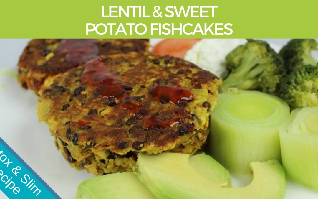 Lentil & Sweet Potato Fish Cakes