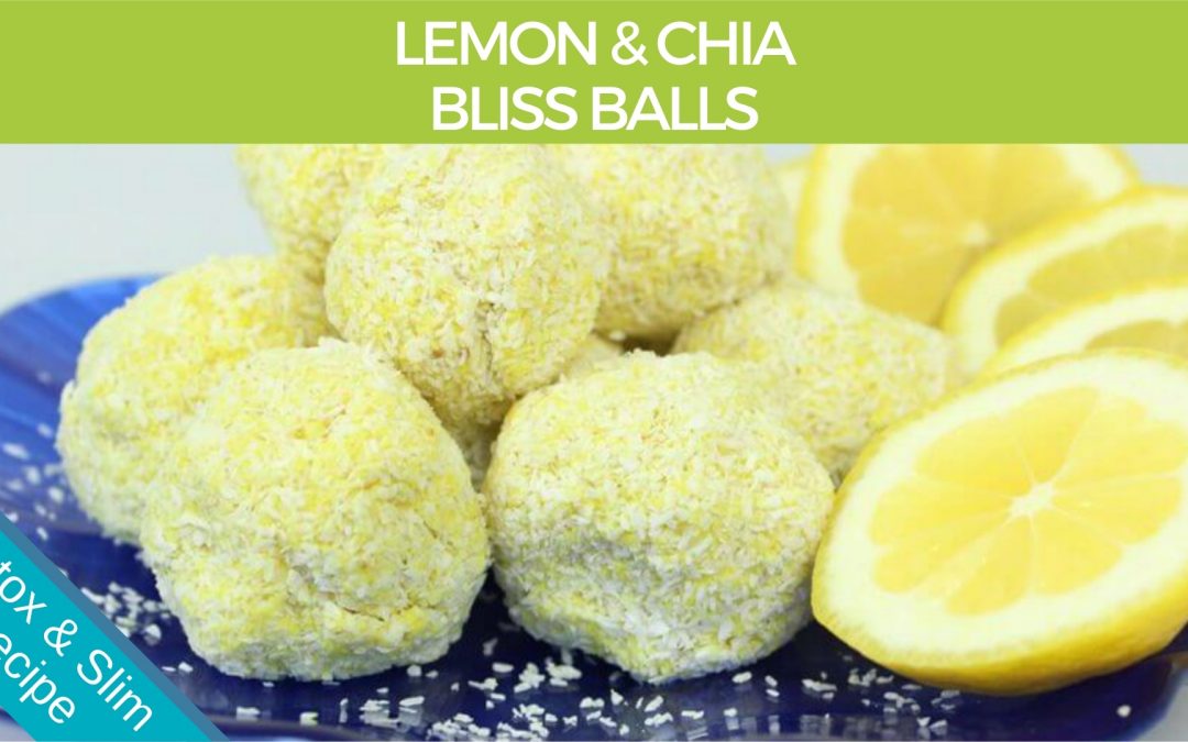 Lemon and Chia Protein balls (with Turmeric)