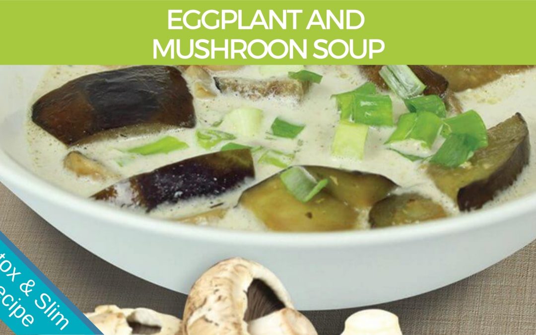 Black Pepper Mushroom & Eggplant Soup