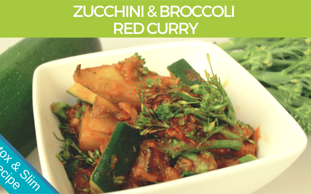 Zucchini & Broccoli Red Curry