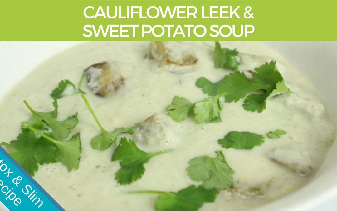 Cauliflower, Leek & Sweet Potato Soup