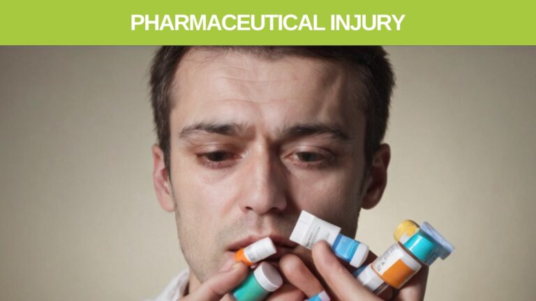 Pharmaceutical Injury