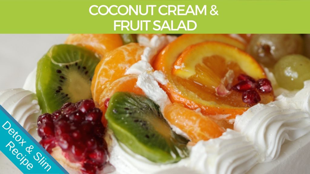 Coconut Cream and Fruit Salad