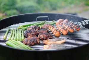 red meat cooked in a grill