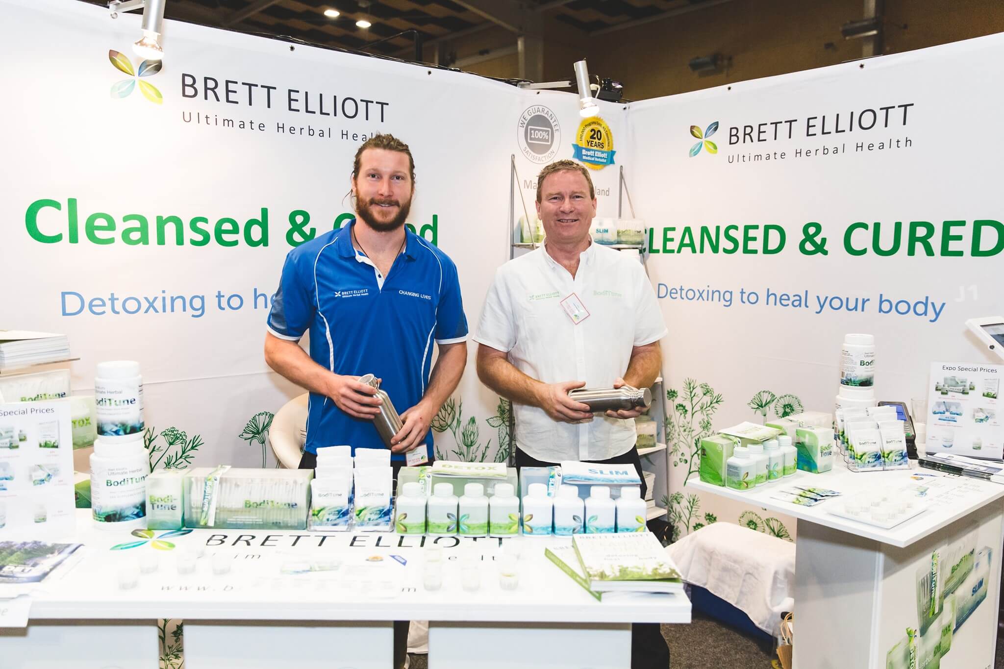 Brett Elliot in an Expo