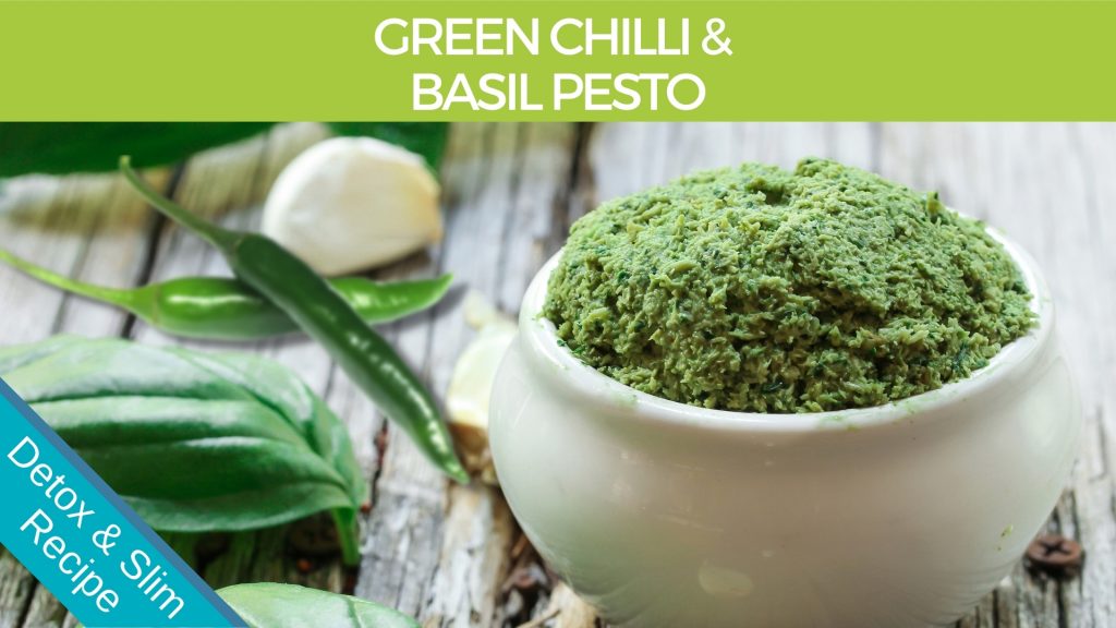 Green Chilli & Basil Pesto
