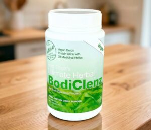 Brett Elliott Herbal BodiClenz Detox Drink Powder Pot 500g Front