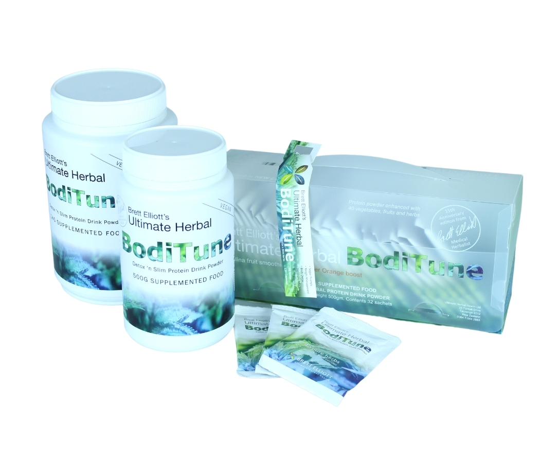 boditune detox n slim protein drink powder