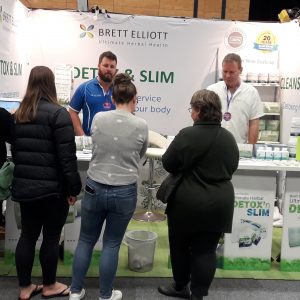 Brett and Kyle in an Expo