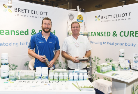 Brett and Kyle in an Expo