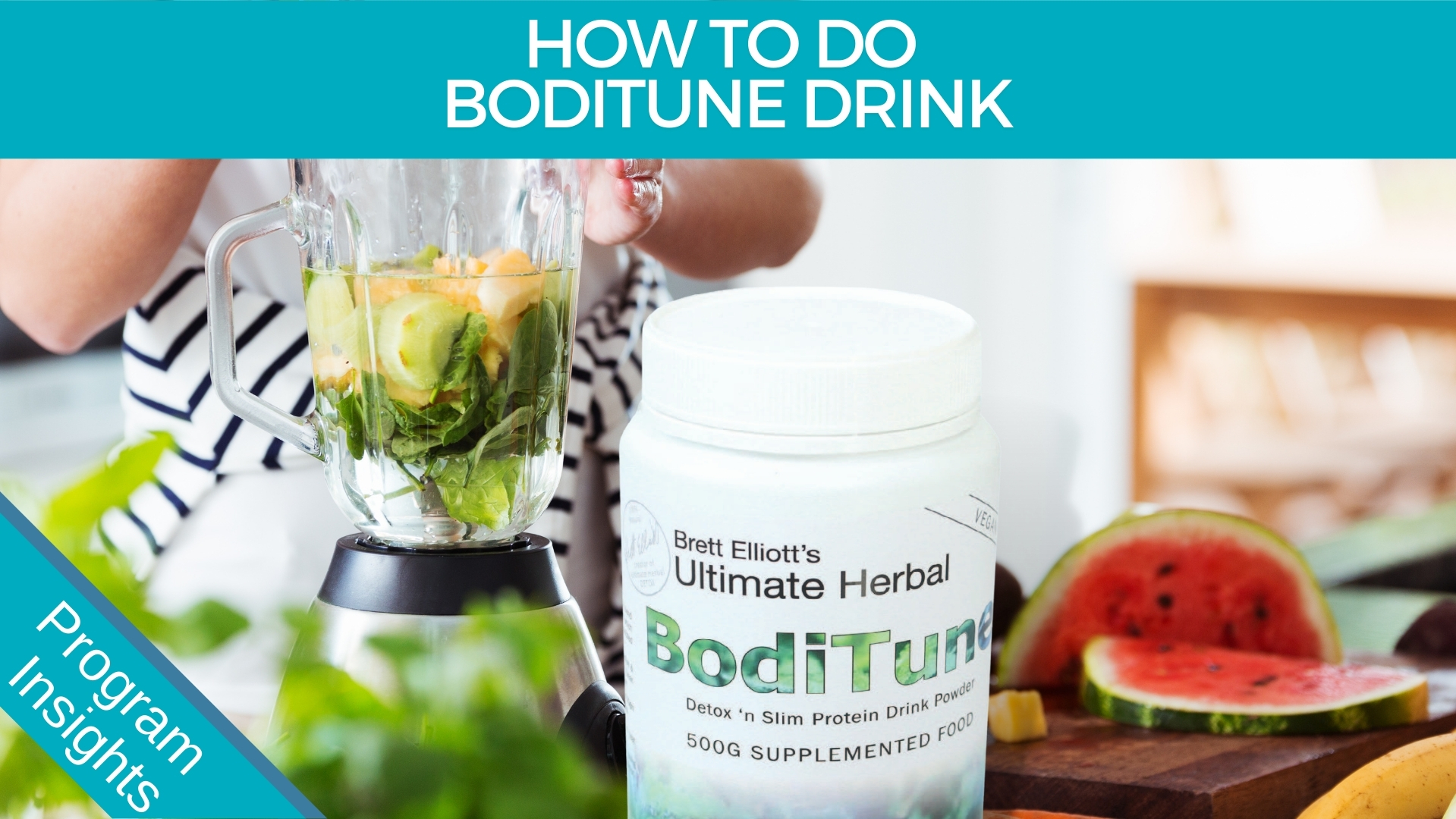 How To Do BodiTune Drink