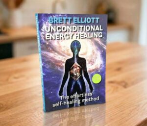 Brett Elliott Unconditional Energy Healing Book Standing Front Cover