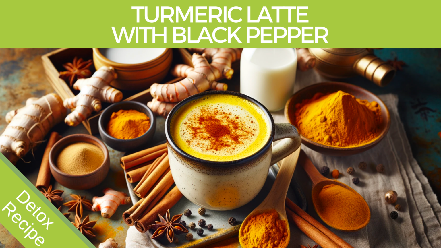 Turmeric & Black Pepper Latte Brett Elliott