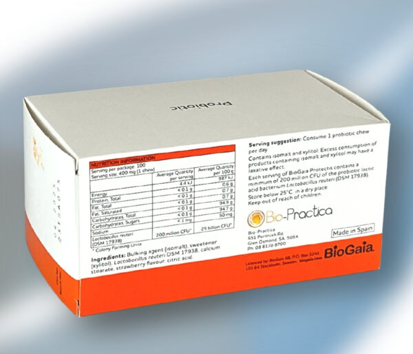 Biogaia L-Reuteri Probiotic - 30 Tablets - Image 3