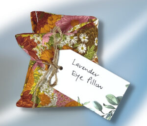 Lavender Eye Pillow Folded Standing