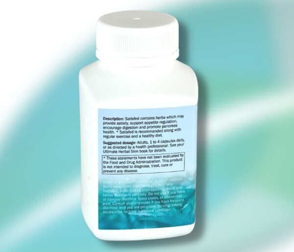 Satisfed Craving Cutter 120 Capsules - Image 2
