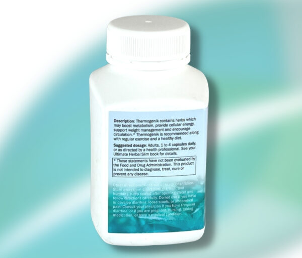 Thermogenik Fat Burner 120 Capsules - Image 2