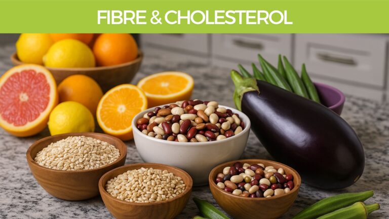 Fibre lowers Cholesterol