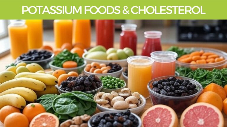 Potassium-Rich Foods for lowering Cholesterol