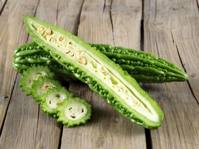 Bitter-melon-sliced