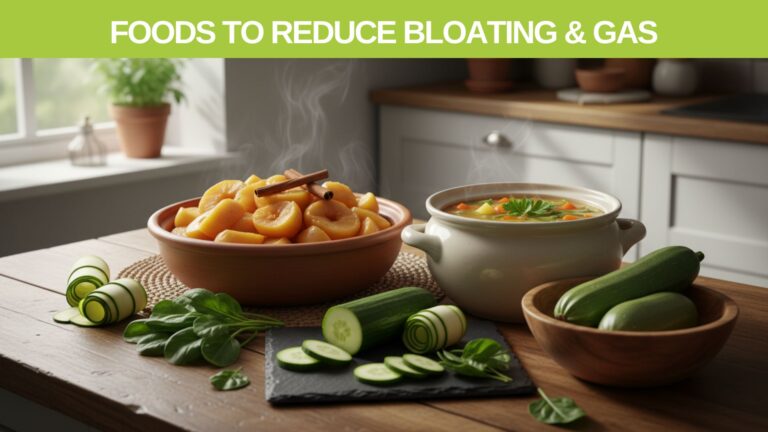 Foods To reduce Bloating & Gas