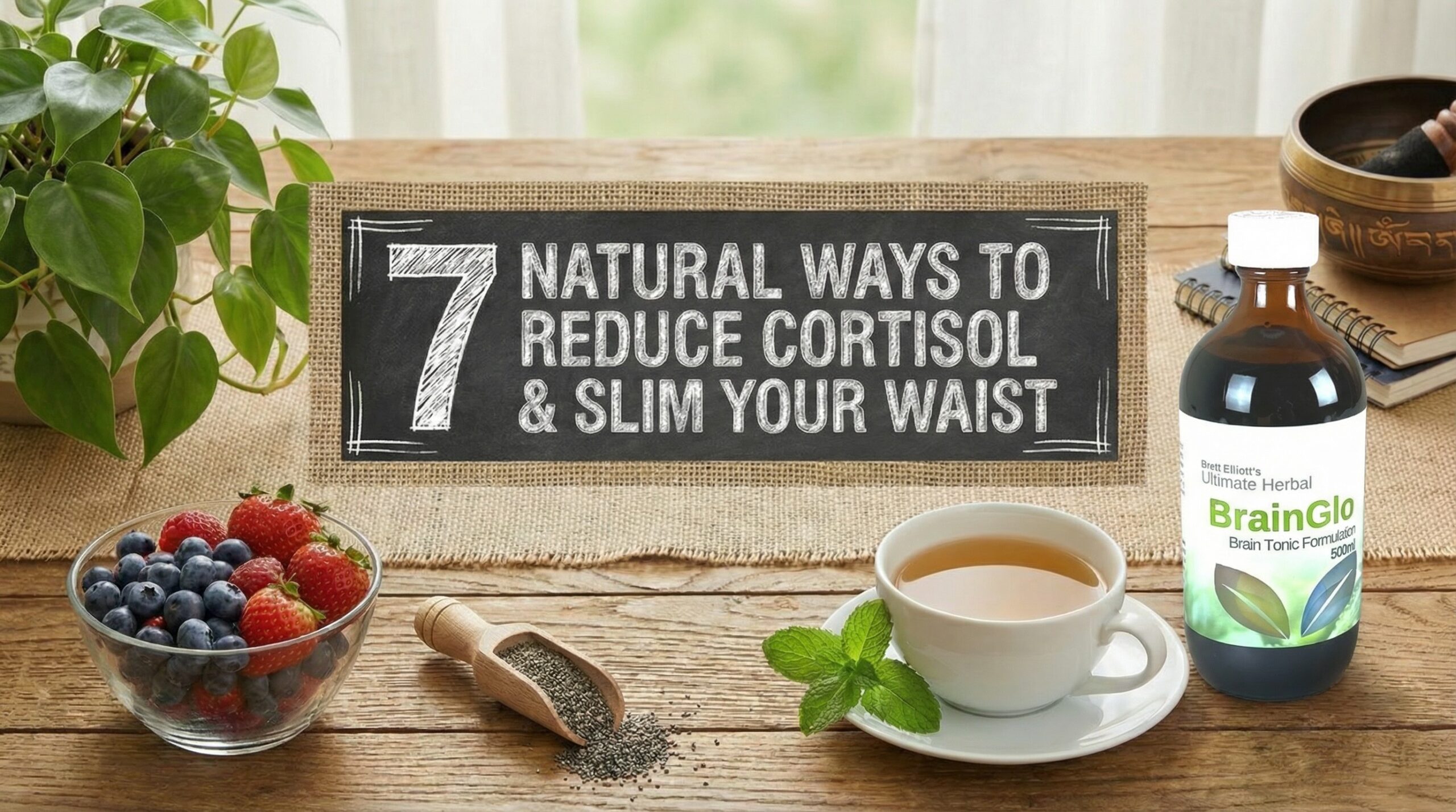 7 Natural Ways to Reduce Stress Hormones & Slim Your Waist